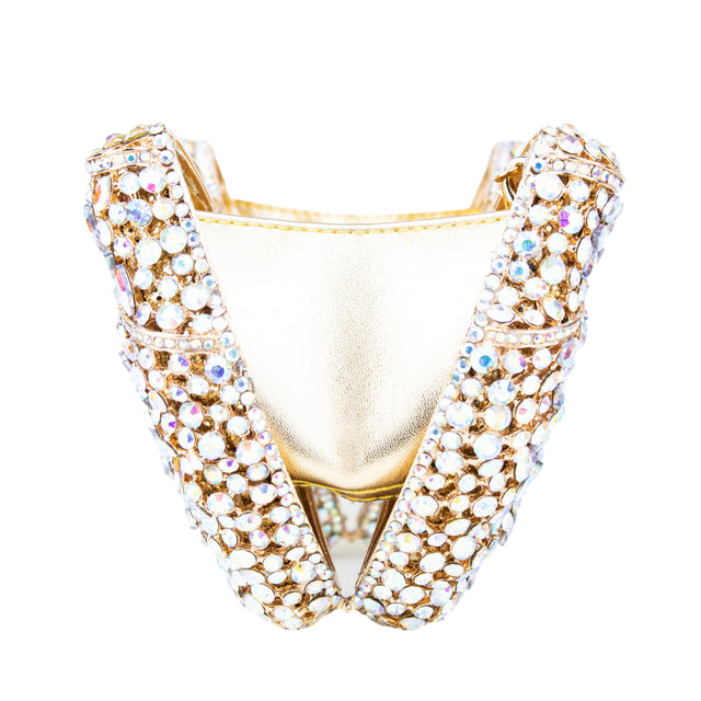 Gold Rainbow Studded Handbags