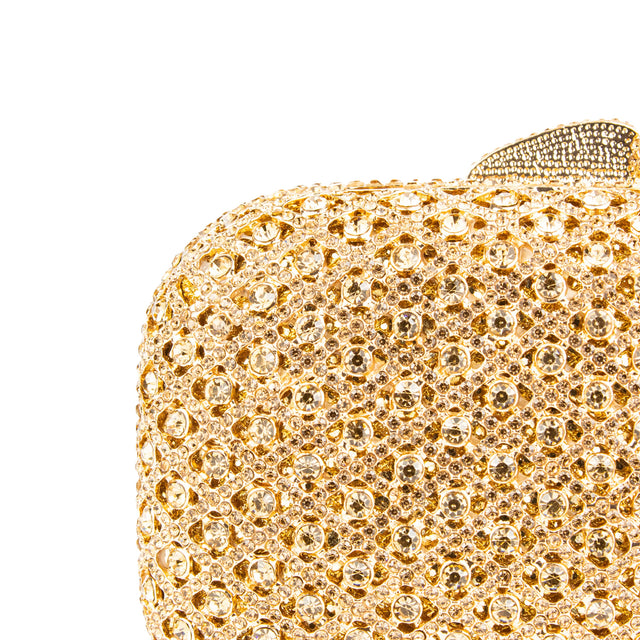 Bronze Metallic Frame Handbags