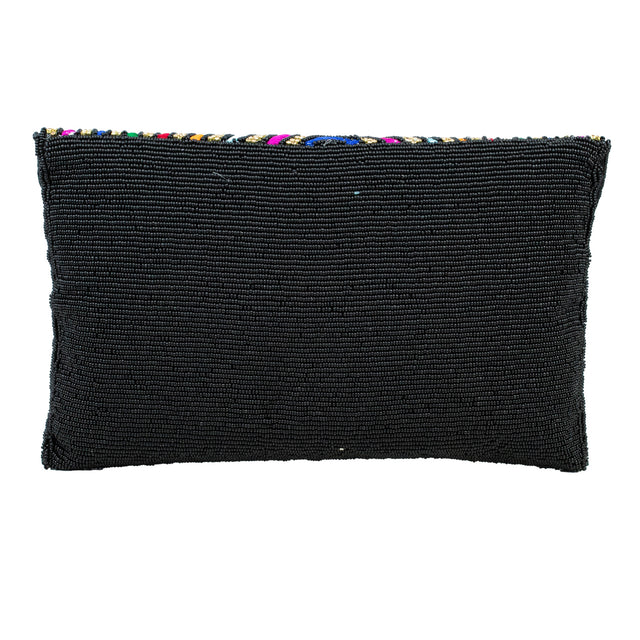 Black Handcrafted Beaded Chain Handbags