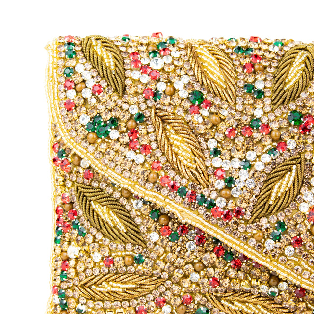 Handcrafted Multi Colors Beaded Chain Handbags