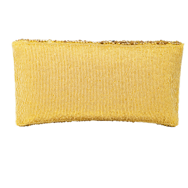 Gold Handcrafted Beaded Chain Handbags