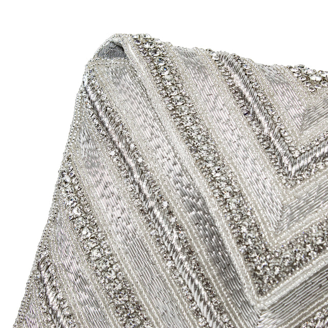 Silver Flap Purse