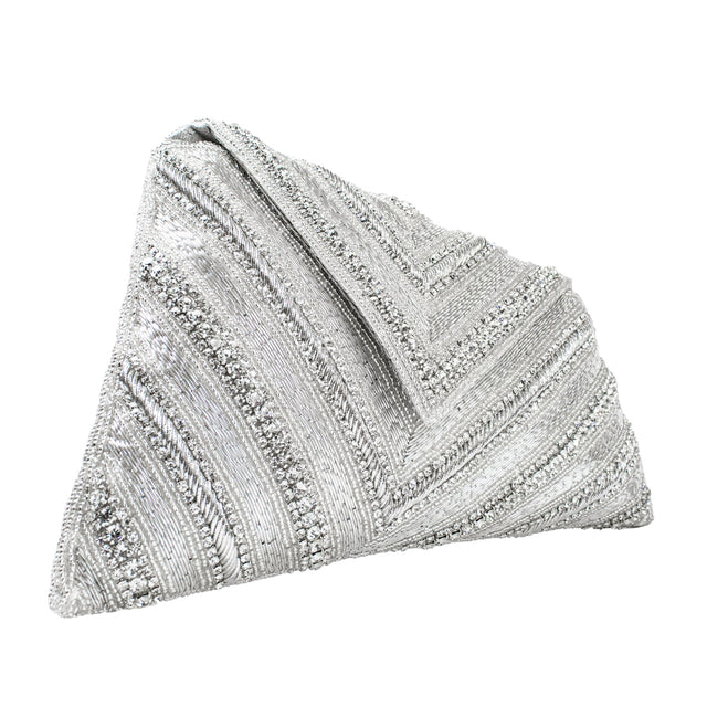 Silver Flap Purse