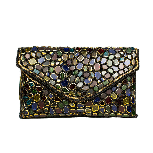Black Flap Purse