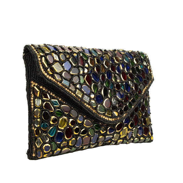 Black Flap Purse