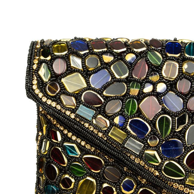 Black Flap Purse