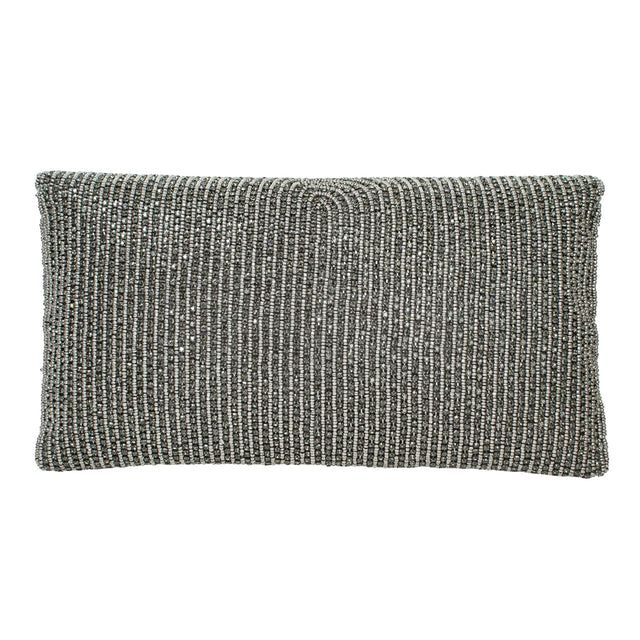 Grey Flap Purse