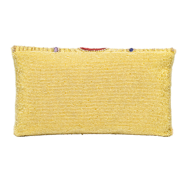 Gold Multi Handcrafted Beaded Chain Handbags