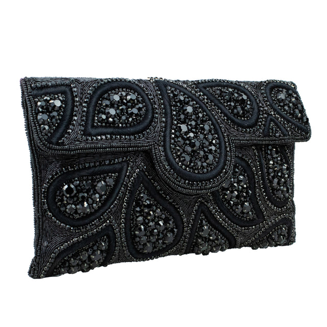 Black Flap Purse