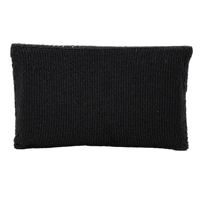 Black Handcrafted Beaded Chain Handbags