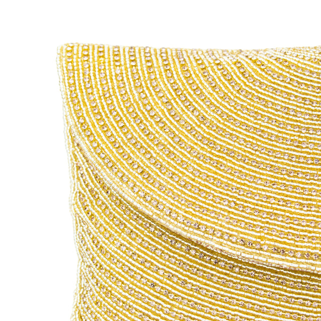 Gold Handcrafted Beaded Chain Handbags