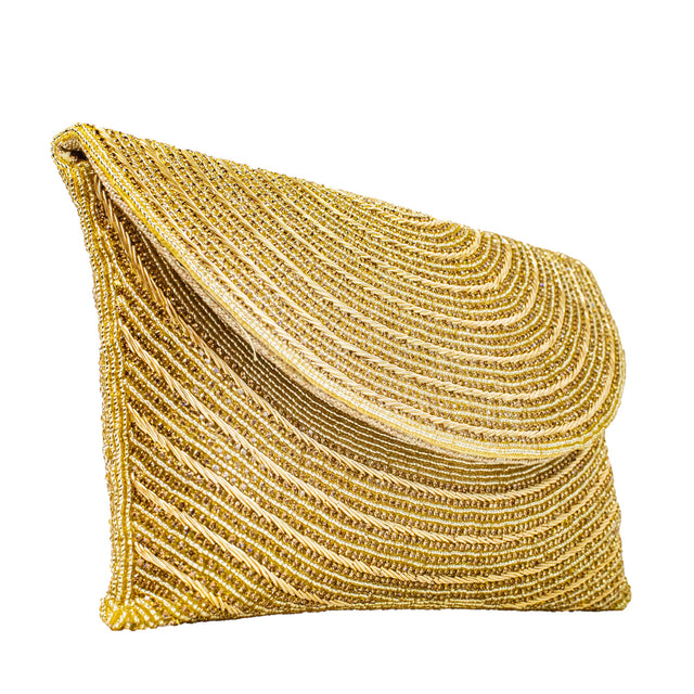 Gold Flap Purse
