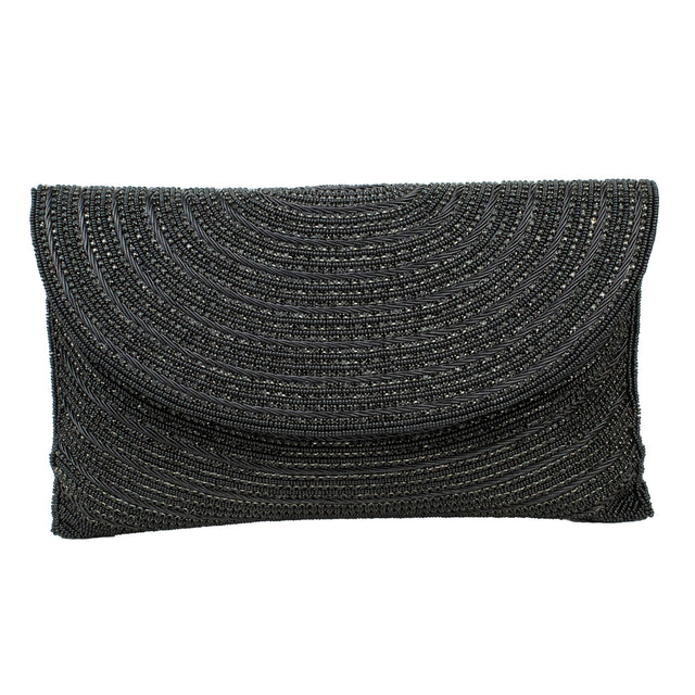Black Flap Purse