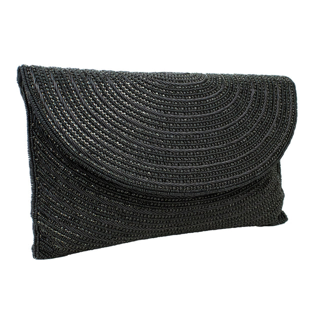 Black Flap Purse