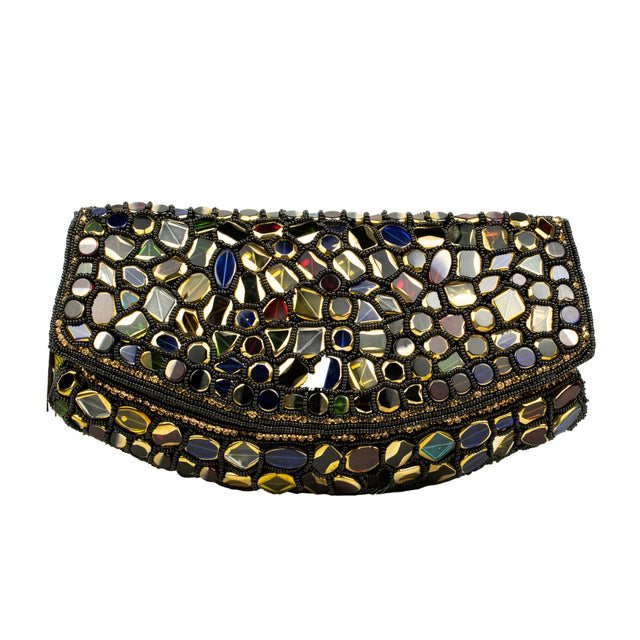 Black Flap Purse