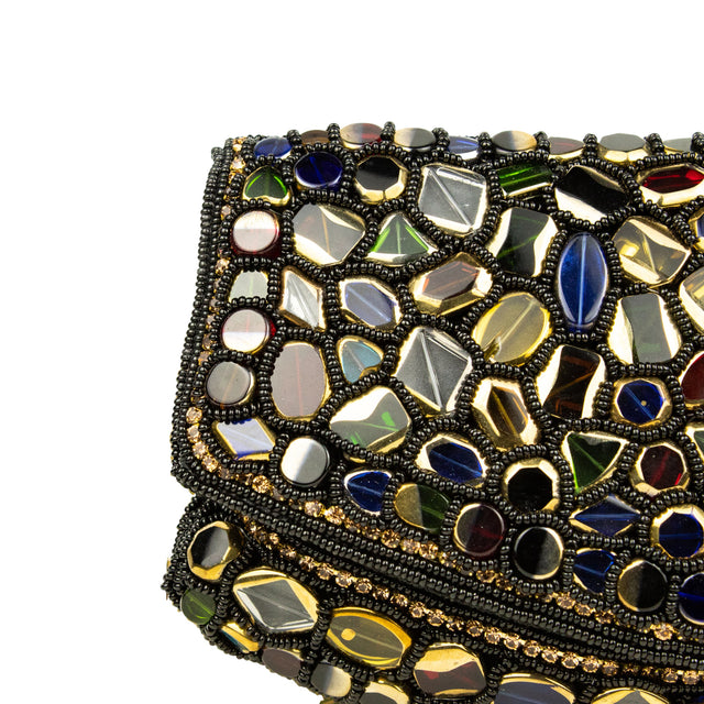 Black Flap Purse