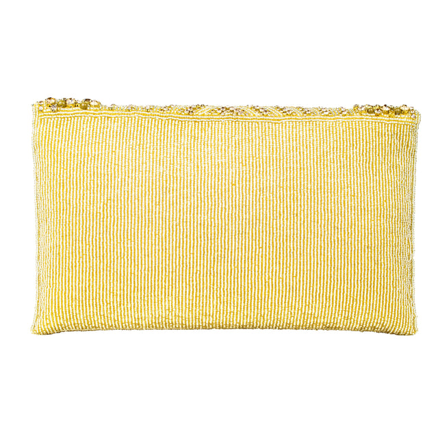 Gold Handcrafted Beaded Chain Handbags