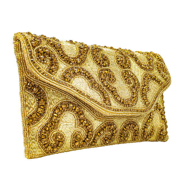 Gold Flap Purse