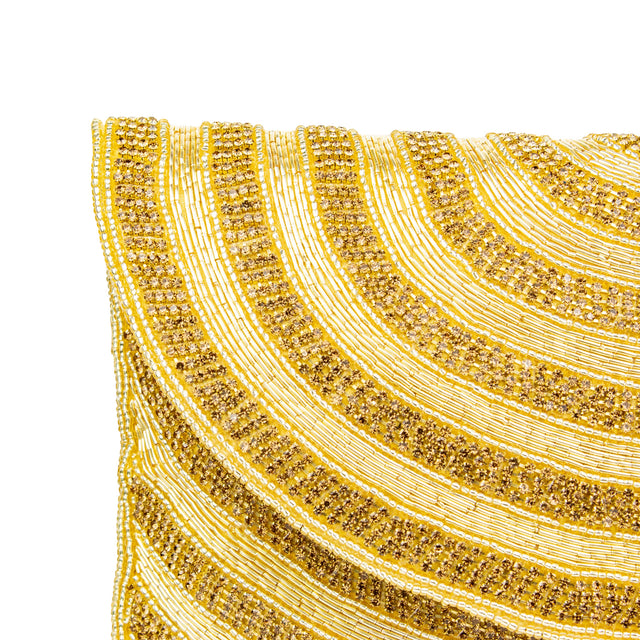 Gold Handcrafted Beaded Chain Handbags