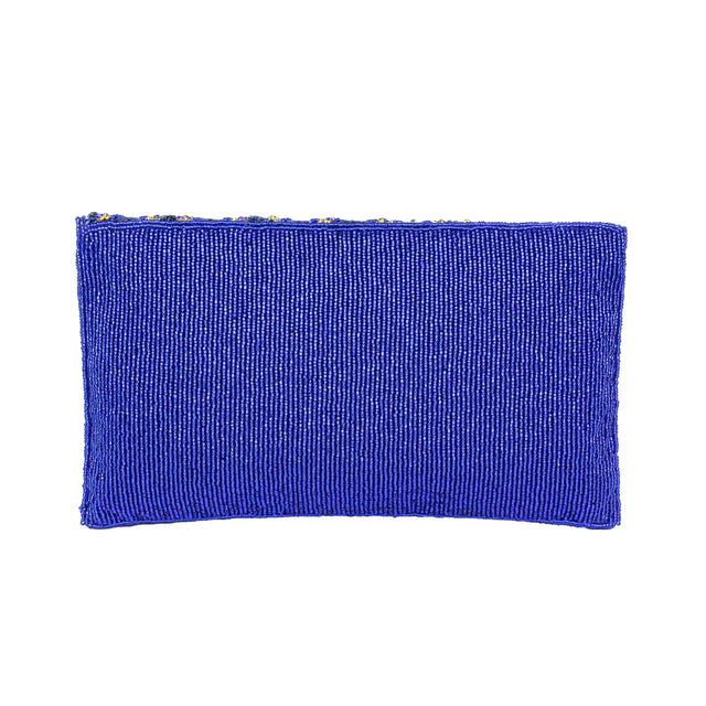 Blue Handcrafted Beaded Chain Handbags