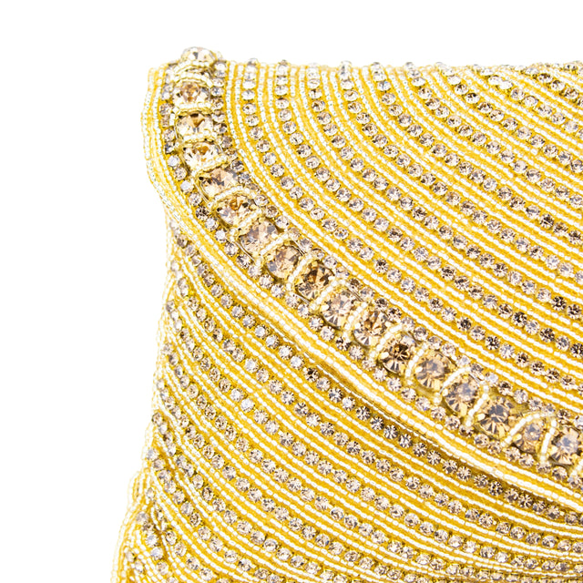 Gold Handcrafted Authentic Jute Handbags
