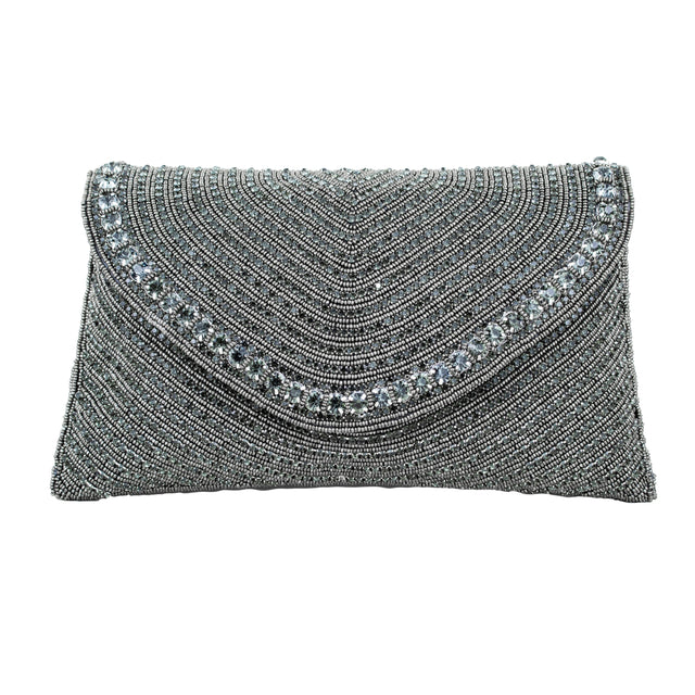 Grey Handcrafted Authentic Jute Handbags