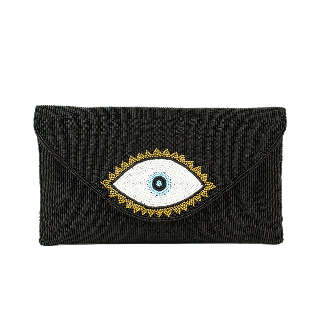 Black Flap Purse