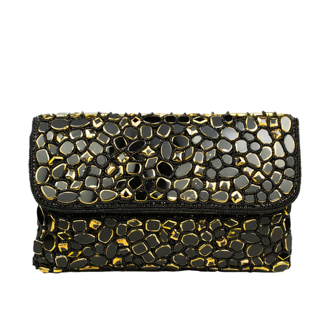 Black Flap Purse