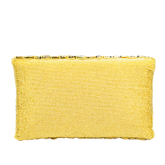 Gold Handcrafted Beaded Chain Handbags