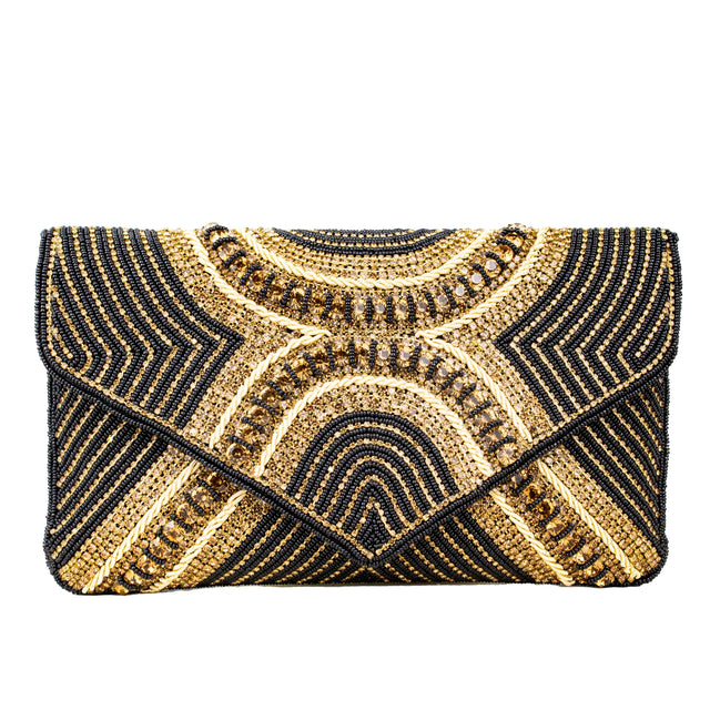 Black Gold Handcrafted Jute Handbags