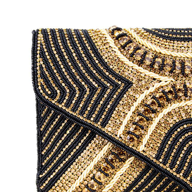 Black Gold Handcrafted Jute Handbags