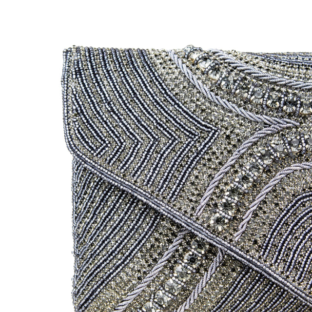 Grey Handcrafted Authentic Jute Handbags