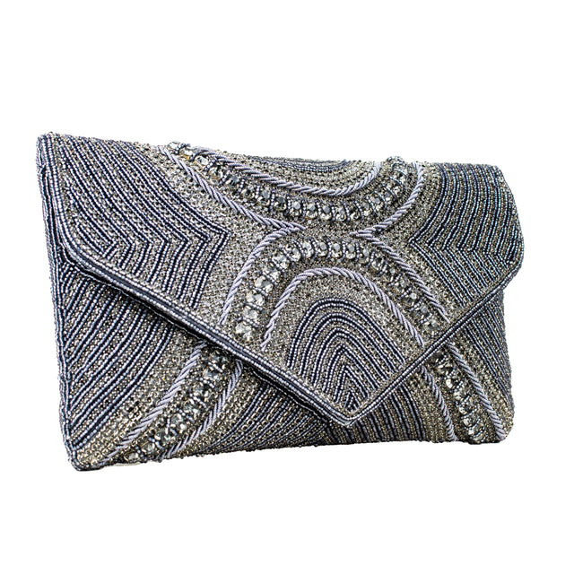 Grey Handcrafted Authentic Jute Handbags