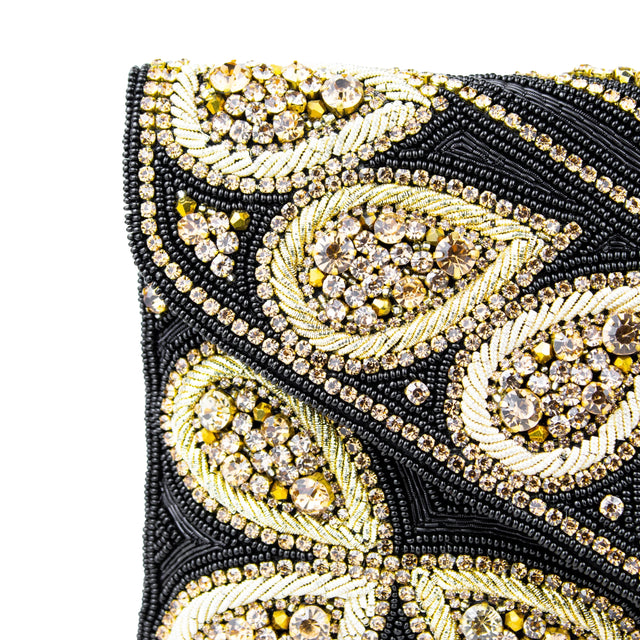 Black Gold Handcrafted Jute Handbags