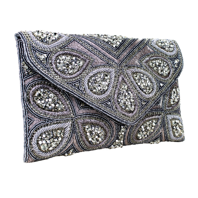 Grey Handcrafted Authentic Jute Handbags