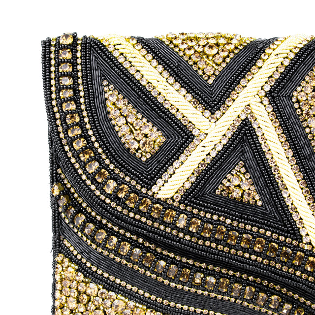 Black Gold Handcrafted Jute Handbags