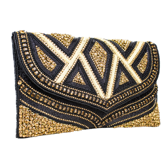 Black Gold Handcrafted Jute Handbags