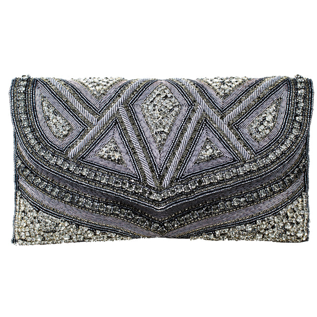 Grey Handcrafted Authentic Jute Handbags