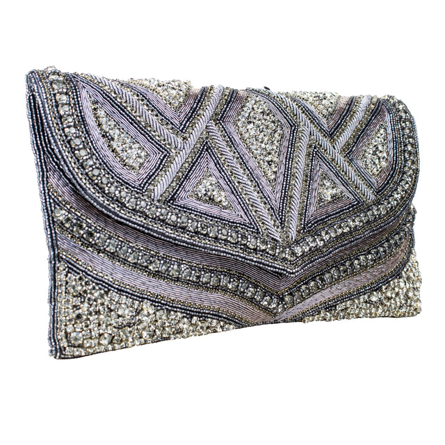 Grey Handcrafted Authentic Jute Handbags