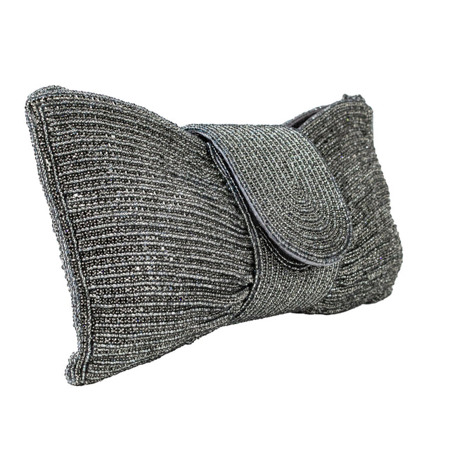 Grey Flap Purse