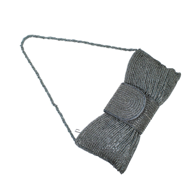 Grey Flap Purse