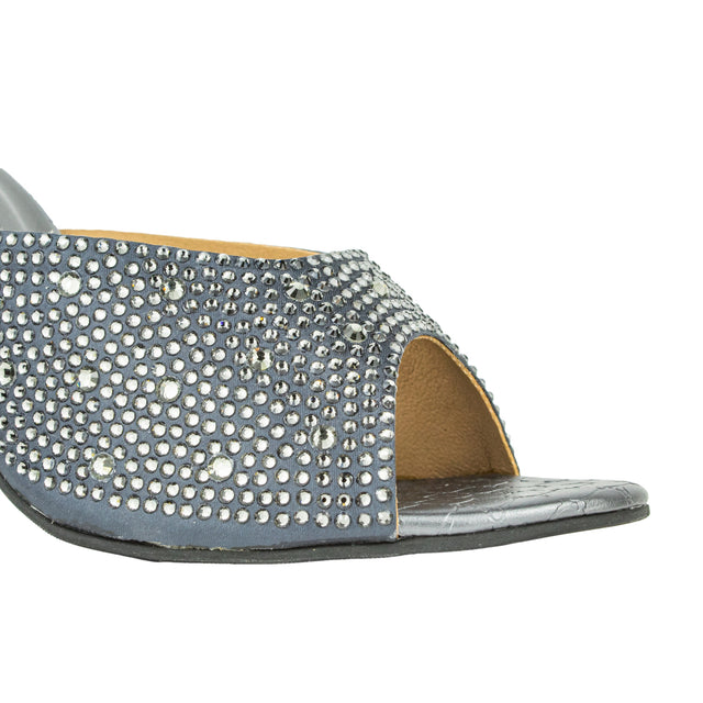 Exclusive Grey High Heel Sandals