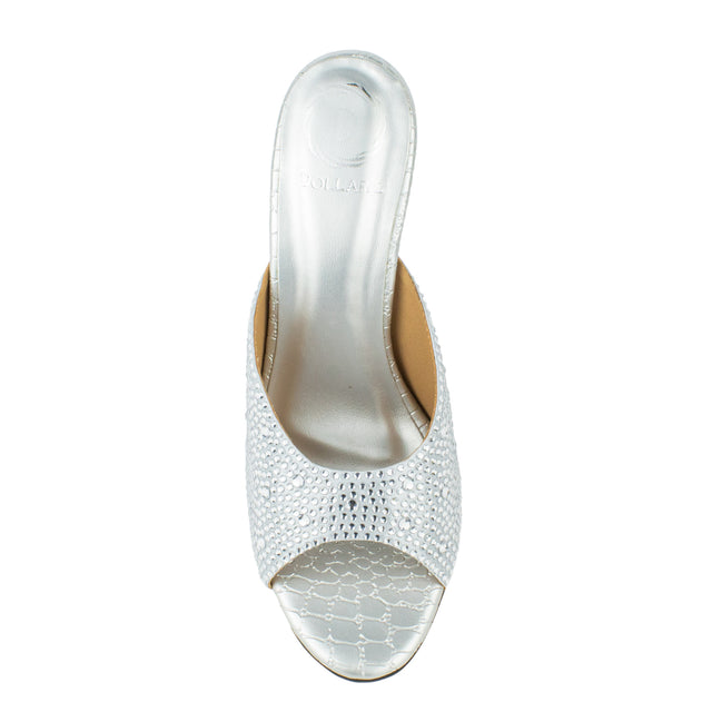 Versatile Silver High Heel Sandals