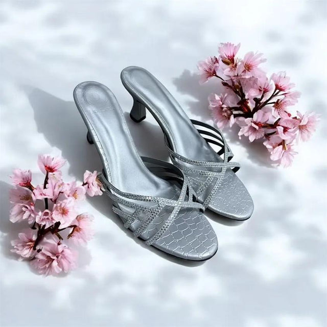 Lina Heels S333H - Silver