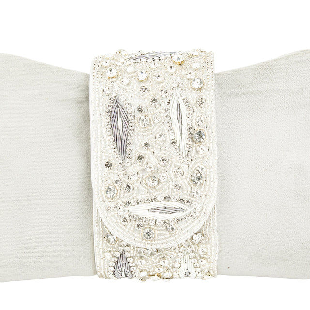 Handcrafted Sliver Crystal Purse