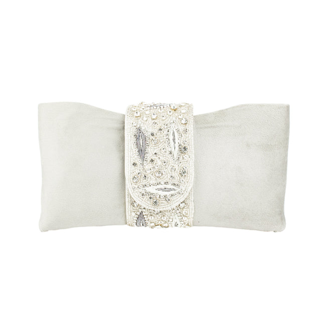 Handcrafted Sliver Crystal Purse