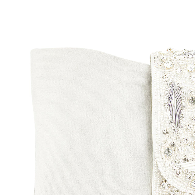 Handcrafted Sliver Crystal Purse