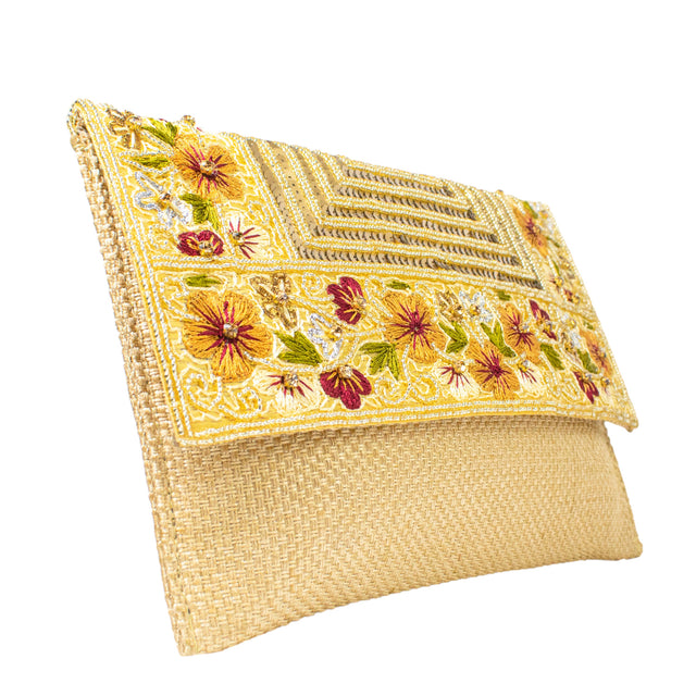 Handcrafted Gold Purse