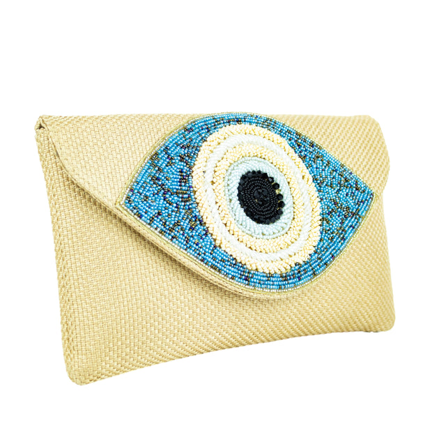 Gold Handcrafted Authentic Jute Handbags