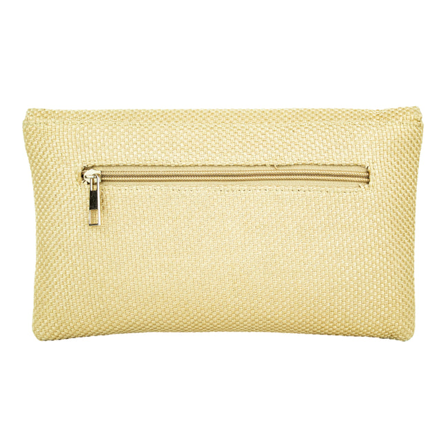 Gold Handcrafted Authentic Jute Handbags